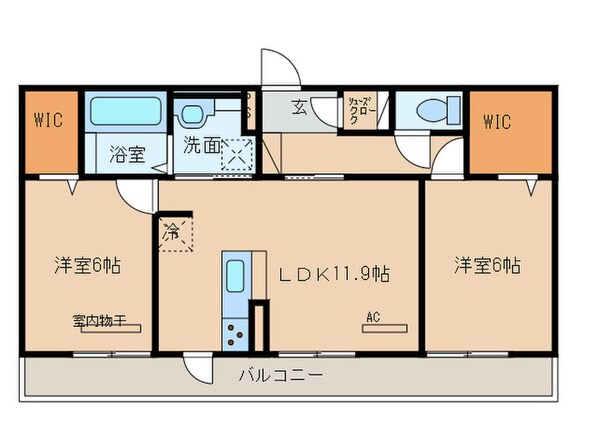 シャルマンコート　ドゥの物件間取画像